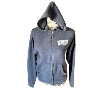 BI-LO Naked Hoodie Womens Full Zip Sz XS